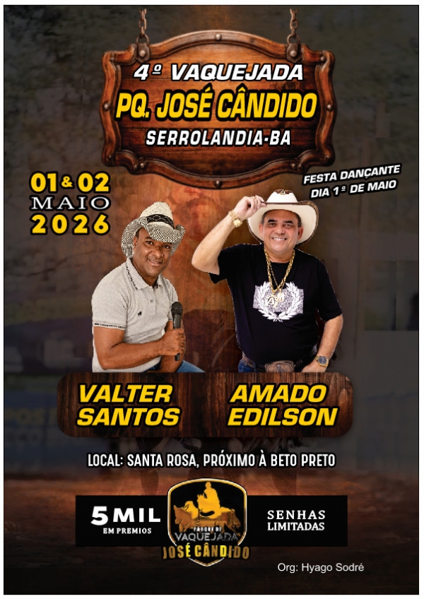 4ª VAQUEJADA PQ. JOSÉ CÂNDIDO 
